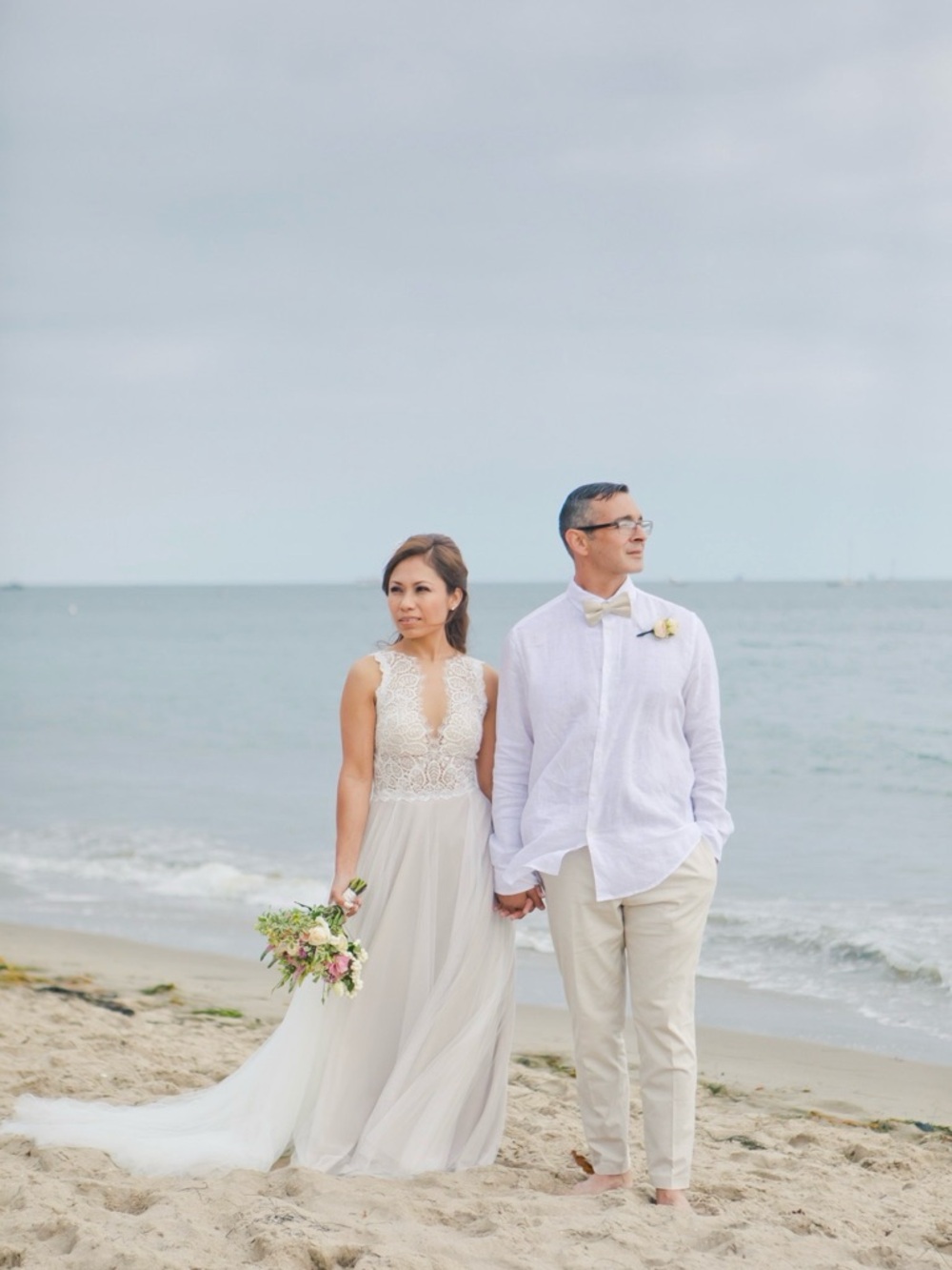 Floral Lace  Halter Wedding  Dress - Picture 3 of 15